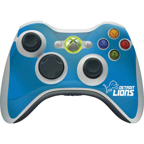 NFL Detroit Lions Team Jersey Xbox 360 Wireless Controller Skin