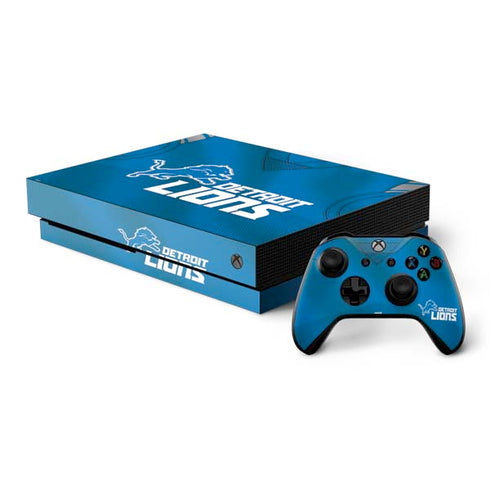 NFL Detroit Lions Team Jersey Xbox One X Bundle Skin