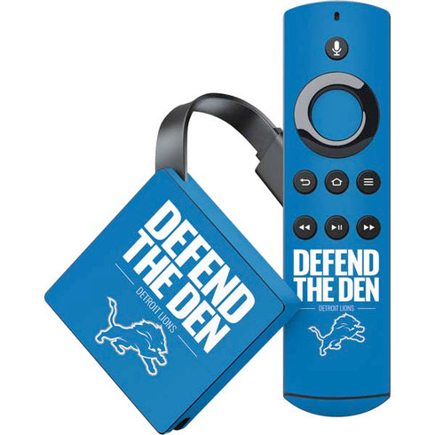 NFL Detroit Lions Team Motto Amazon Fire TV Skin