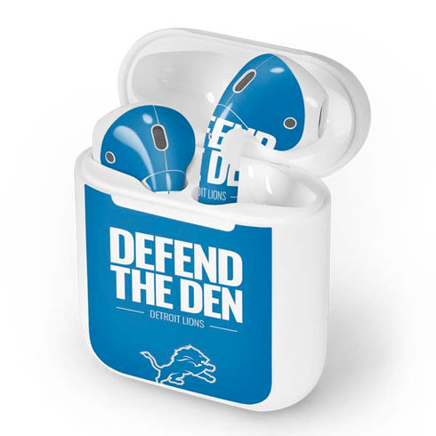 NFL Detroit Lions Team Motto Apple AirPods Skin