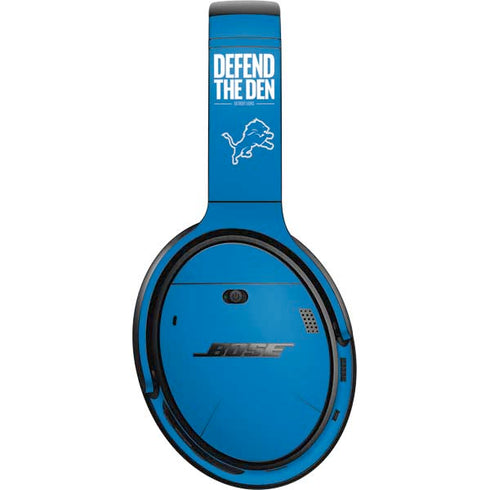 NFL Detroit Lions Team Motto Bose QuietComfort 35 II Headphones Skin