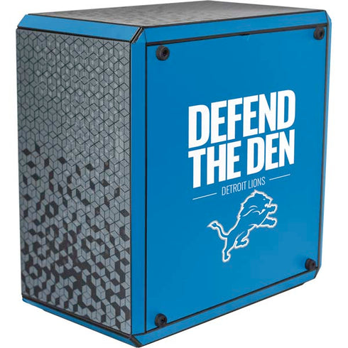 NFL Detroit Lions Team Motto Cooler Master MasterBox Q300L Mini Tower Skin