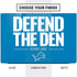 NFL Detroit Lions Team Motto Dell Vostro Skin