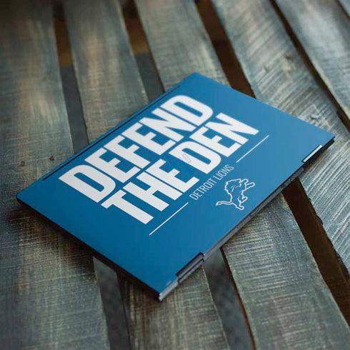 NFL Detroit Lions Team Motto HP Envy Skin