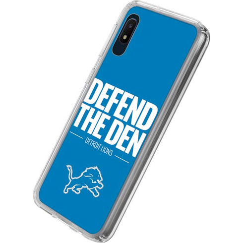 NFL Detroit Lions Team Motto Galaxy A10e Clear Case