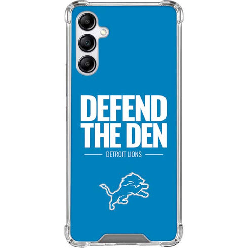 NFL Detroit Lions Team Motto Galaxy A15 5G Clear Case