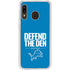 NFL Detroit Lions Team Motto Galaxy A20 Clear Case