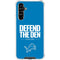 NFL Detroit Lions Team Motto Galaxy A54 5G Clear Case