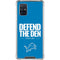 NFL Detroit Lions Team Motto Galaxy A71 5G Clear Case
