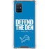 NFL Detroit Lions Team Motto Galaxy A71 5G Clear Case