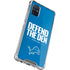 NFL Detroit Lions Team Motto Galaxy A71 5G Clear Case