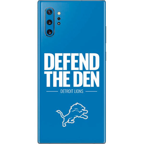 NFL Detroit Lions Team Motto Galaxy Note 10 Plus Skin