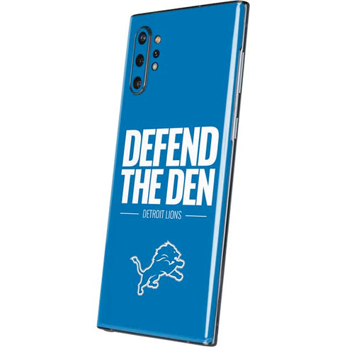 NFL Detroit Lions Team Motto Galaxy Note 10 Plus Skin