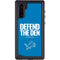 NFL Detroit Lions Team Motto Galaxy Note 10 Waterproof Case
