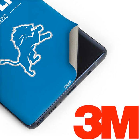 NFL Detroit Lions Team Motto Galaxy Note 9 Skin