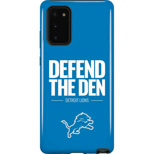 NFL Detroit Lions Team Motto Galaxy Note20 5G Pro Case