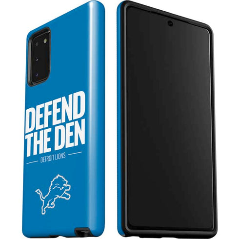 NFL Detroit Lions Team Motto Galaxy Note20 5G Pro Case