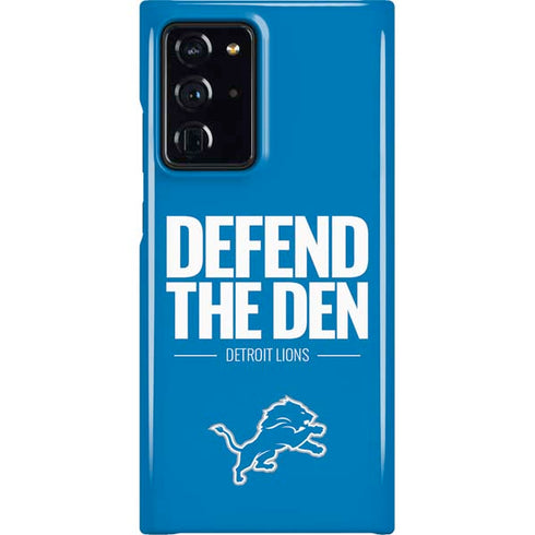 NFL Detroit Lions Team Motto Galaxy Note20 Ultra 5G Lite Case