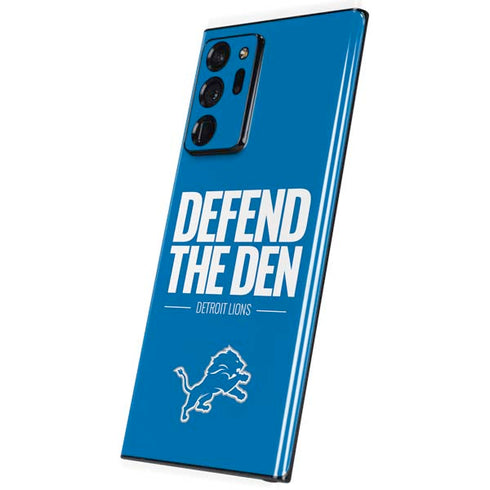 NFL Detroit Lions Team Motto Galaxy Note20 Ultra 5G Skin