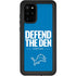 NFL Detroit Lions Team Motto Galaxy S20 Plus Waterproof Case