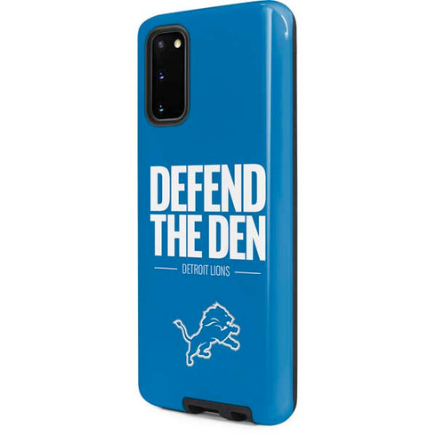 NFL Detroit Lions Team Motto Galaxy S20 Pro Case