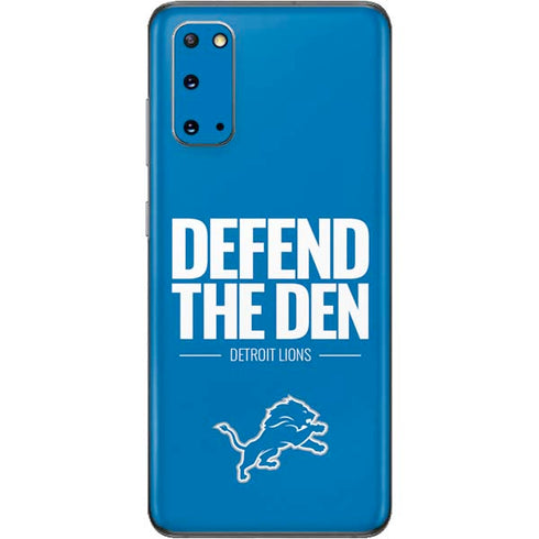 NFL Detroit Lions Team Motto Galaxy S20 Skin