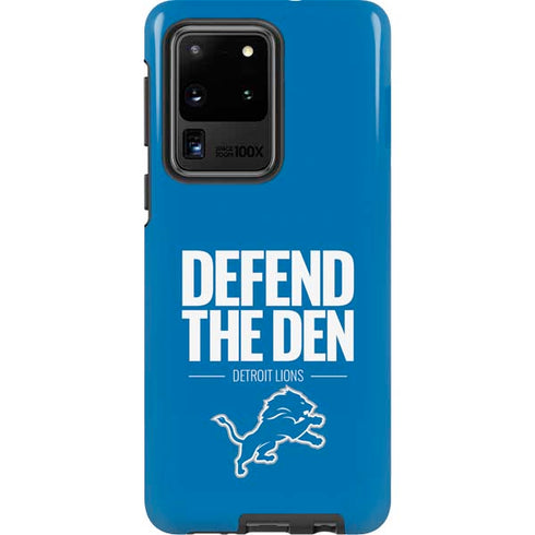 NFL Detroit Lions Team Motto Galaxy S20 Ultra 5G Pro Case