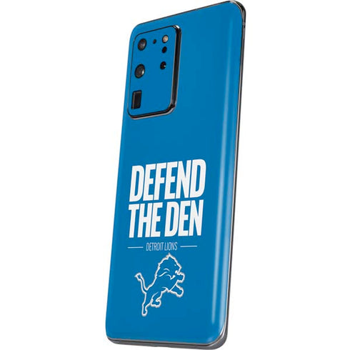 NFL Detroit Lions Team Motto Galaxy S20 Ultra 5G Skin