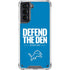 NFL Detroit Lions Team Motto Galaxy S21 5G Clear Case