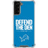 NFL Detroit Lions Team Motto Galaxy S21 Plus 5G Clear Case