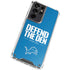 NFL Detroit Lions Team Motto Galaxy S21 Ultra 5G Clear Case
