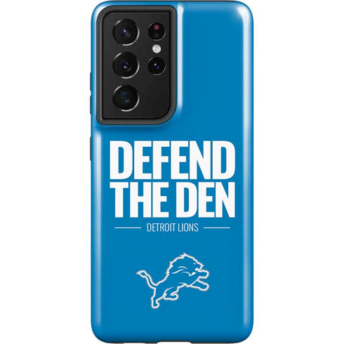 NFL Detroit Lions Team Motto Galaxy S21 Ultra 5G Pro Case
