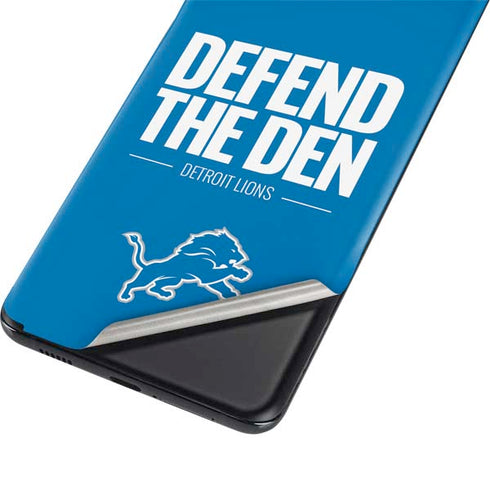 NFL Detroit Lions Team Motto Galaxy S21 Ultra 5G Skin