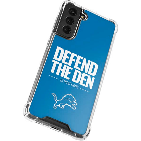 NFL Detroit Lions Team Motto Galaxy S22 Plus Clear Case