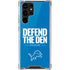 NFL Detroit Lions Team Motto Galaxy S22 Ultra Clear Case