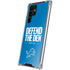 NFL Detroit Lions Team Motto Galaxy S22 Ultra Clear Case