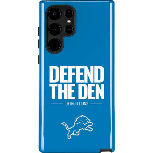 NFL Detroit Lions Team Motto Galaxy S22 Ultra Pro Case
