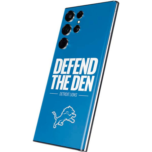NFL Detroit Lions Team Motto Galaxy S22 Ultra Skin