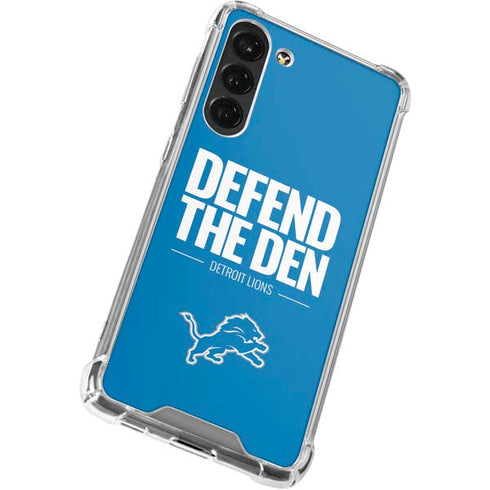 NFL Detroit Lions Team Motto Galaxy S23 Plus Clear Case