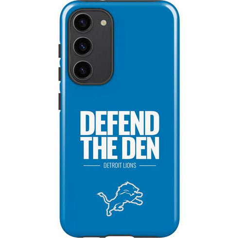 NFL Detroit Lions Team Motto Galaxy S23 Plus Pro Case