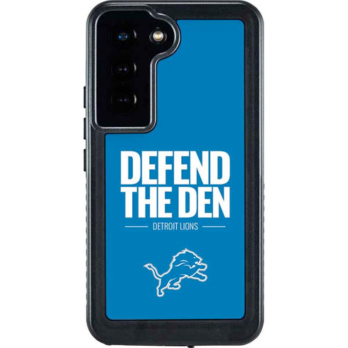 NFL Detroit Lions Team Motto Galaxy S23 Waterproof Case