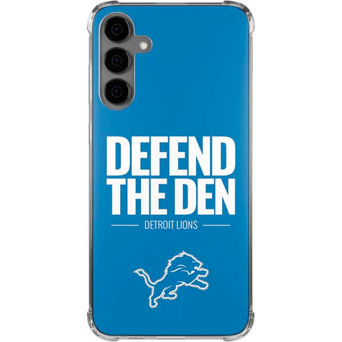 NFL Detroit Lions Team Motto Galaxy S24 Plus Clear Case