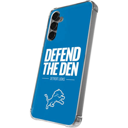 NFL Detroit Lions Team Motto Galaxy S24 Plus Clear Case