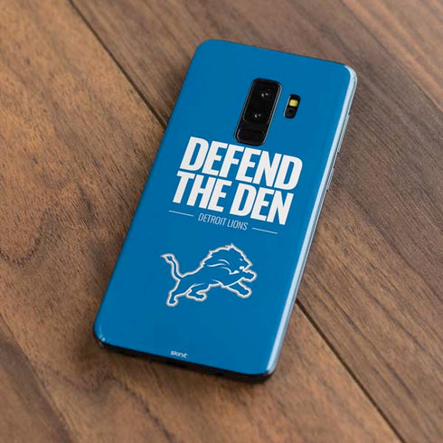 NFL Detroit Lions Team Motto Galaxy S9 Plus Skin