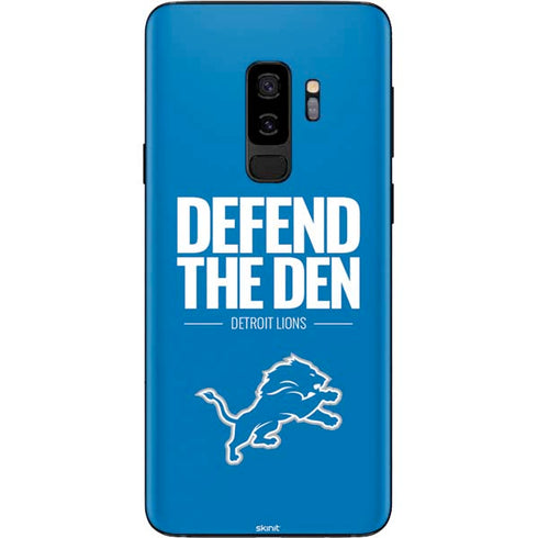 NFL Detroit Lions Team Motto Galaxy S9 Plus Skin