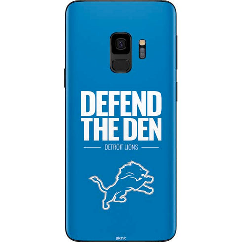 NFL Detroit Lions Team Motto Galaxy S9 Skin