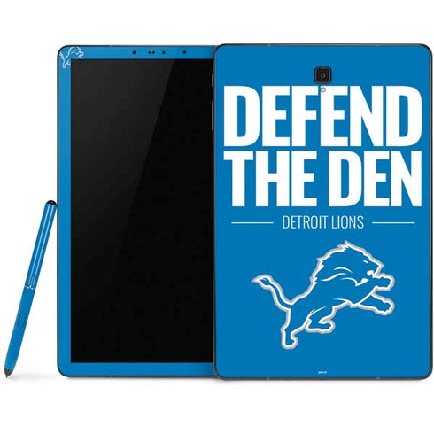 NFL Detroit Lions Team Motto Samsung Galaxy Tab Skin