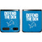 NFL Detroit Lions Team Motto Galaxy Z Flip Skin
