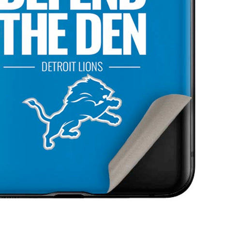 NFL Detroit Lions Team Motto Galaxy Z Flip Skin