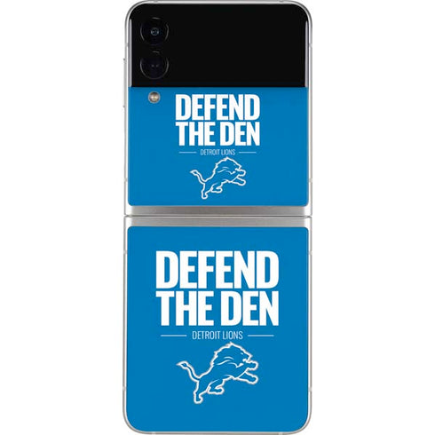 NFL Detroit Lions Team Motto Galaxy Z Flip3 5G Skin